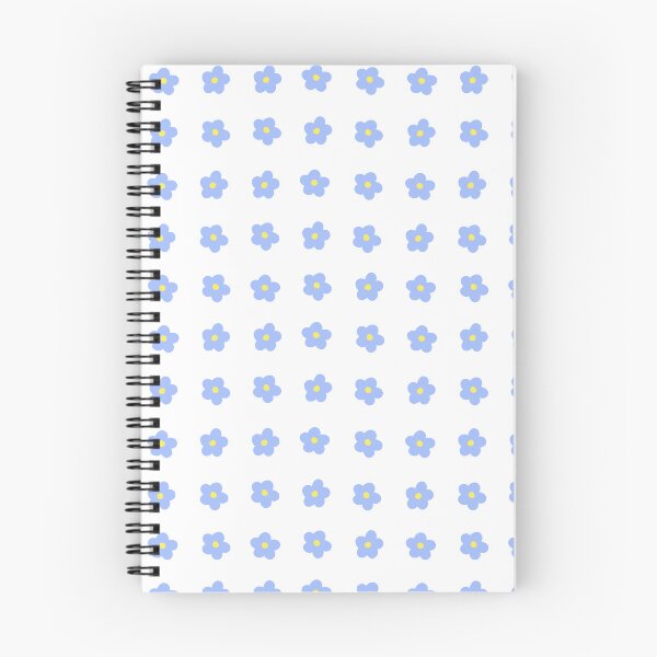 Item preview, 25 Minimalistic Two Coloured Blue Flowers Set designed and sold by posterful.