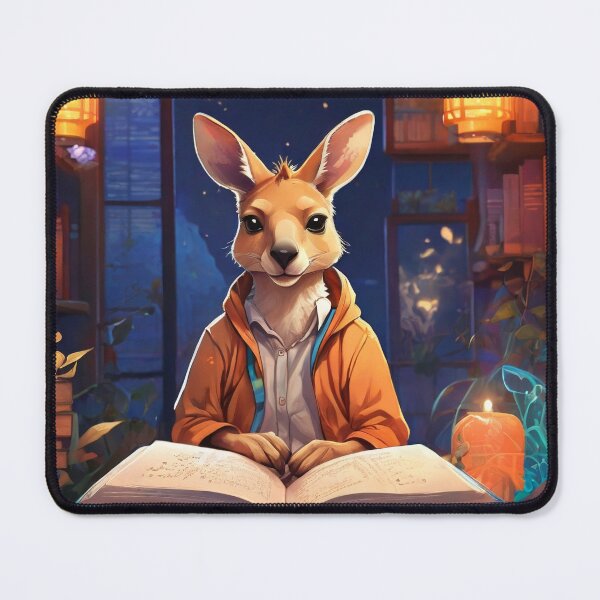 Item preview, My Book Kangaroo Reading with The Lanterns designed and sold by UBdesign.