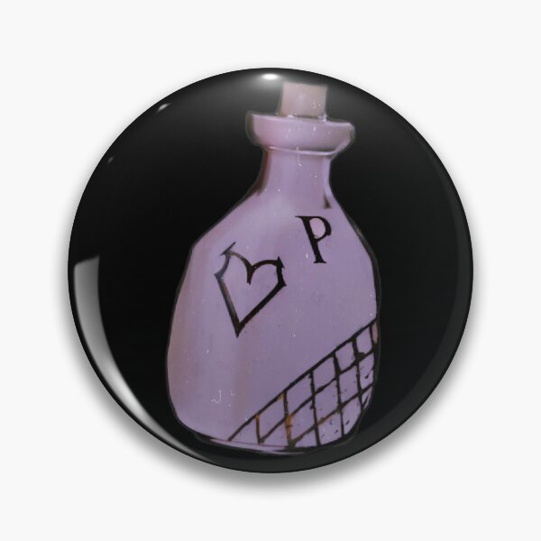 Item preview, P is for Potion loveheart lilac designed and sold by FlossOrFi.