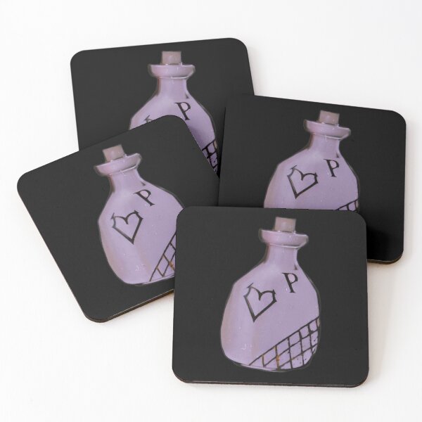 Item preview, P is for Potion loveheart lilac designed and sold by FlossOrFi.