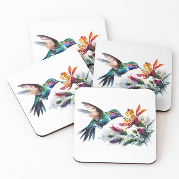 Item preview, Hummingbird Watercolor Painting designed and sold by digital-savant.