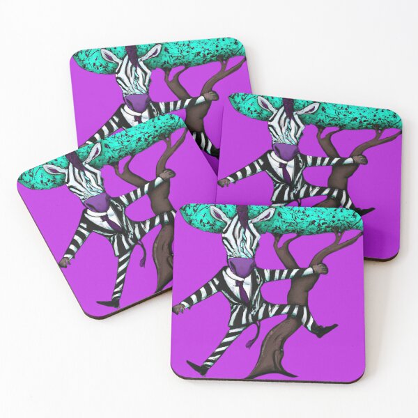 Item preview, Zesty Zebra Groove: A Dance of Stripes designed and sold by PurplePandaQ.