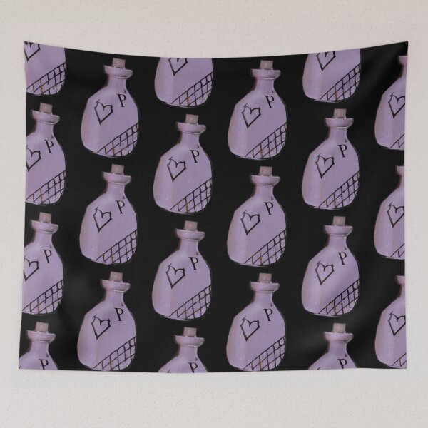 Item preview, P is for Potion loveheart lilac designed and sold by FlossOrFi.