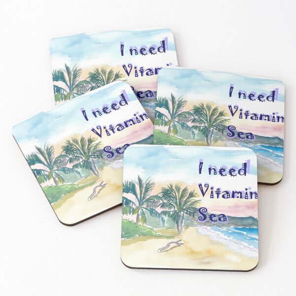Item preview, Caribbean Beach Vibes - I need Vitamin Sea designed and sold by artshop77.