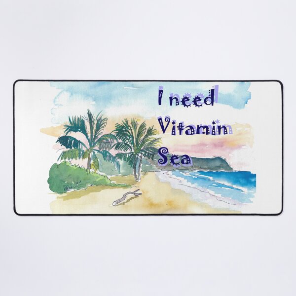 Item preview, Caribbean Beach Vibes - I need Vitamin Sea designed and sold by artshop77.