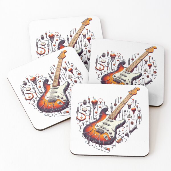 Item preview, Heartlectric Guitar designed and sold by Kostropysz.