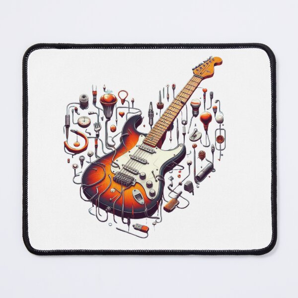 Item preview, Heartlectric Guitar designed and sold by Kostropysz.