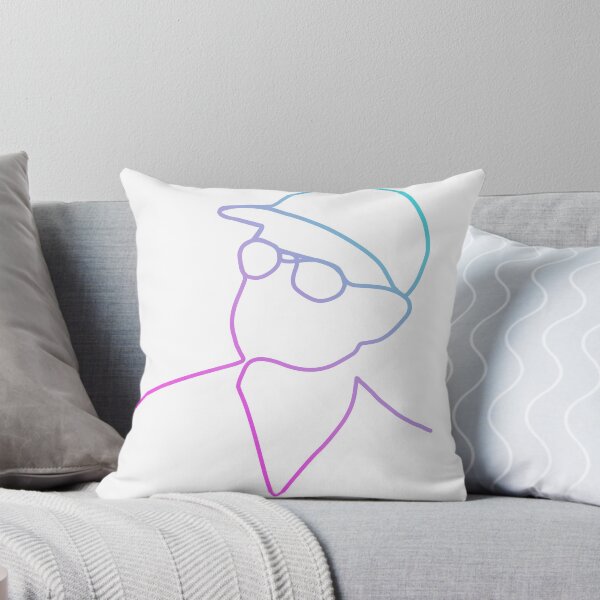 Item preview, Single Line Art Man in Baseball cap and sunglasses designed and sold by InkWellINever.