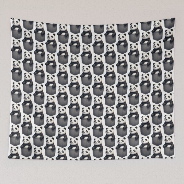 Item preview, Panda in a Pocket designed and sold by KaraTeProject.