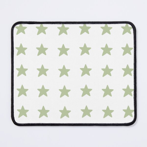 Item preview, 25 Minimalistic Sage Green Stars Set designed and sold by posterful.