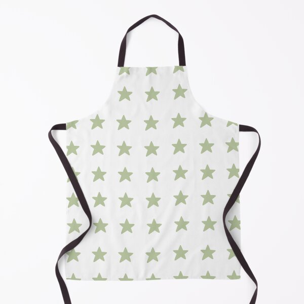 Item preview, 25 Minimalistic Sage Green Stars Set designed and sold by posterful.