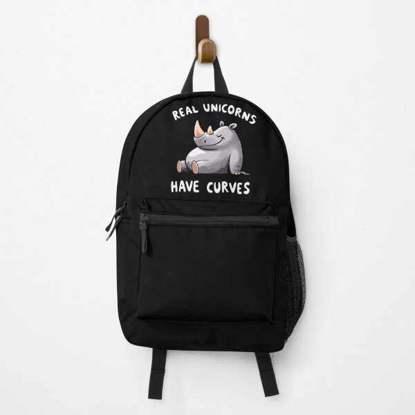 Item preview, Real Unicorns have Curves Rhinocerus designed and sold by DoodleDashShop.