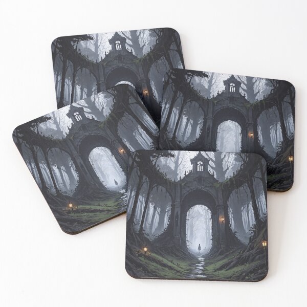 Item preview, Abyssal Black Nightmare designed and sold by DreamBackDrops.