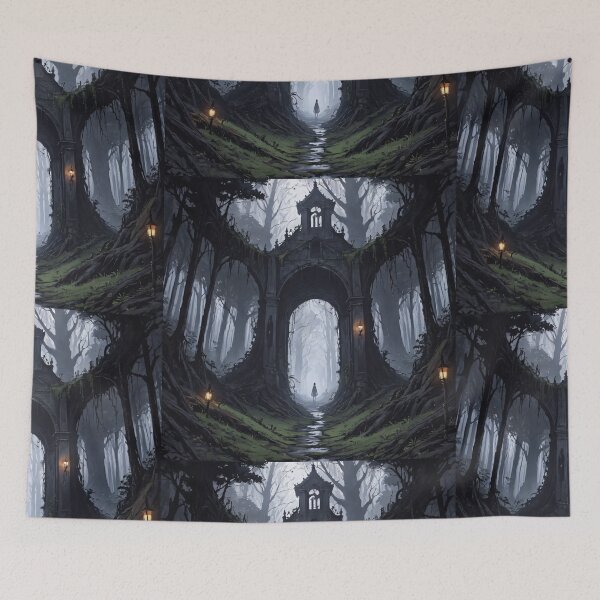 Item preview, Abyssal Black Nightmare designed and sold by DreamBackDrops.
