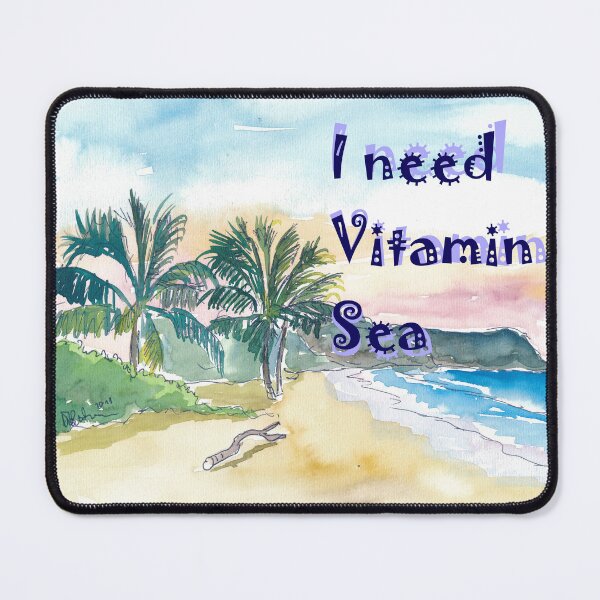 Item preview, Caribbean Beach Vibes - I need Vitamin Sea designed and sold by artshop77.