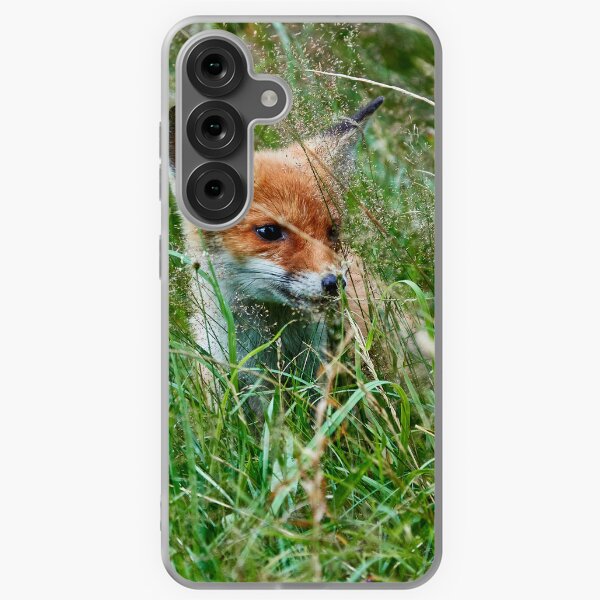 Item preview, Fox in the grass II designed and sold by Eidetic Photos.