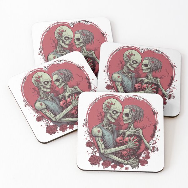 Item preview, zombie valentine heart designed and sold by TurekDudi.