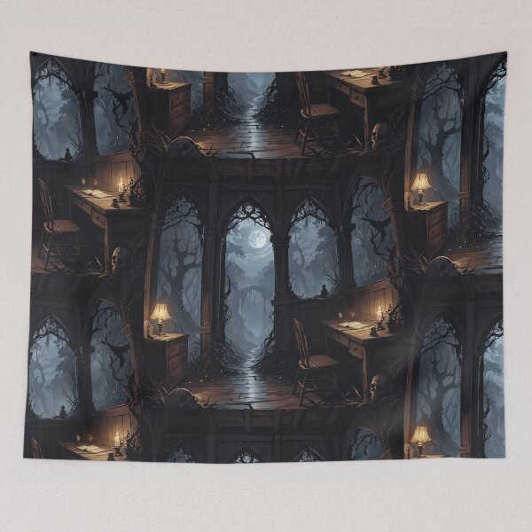 Item preview, Shadowy Black Melodies designed and sold by DreamBackDrops.