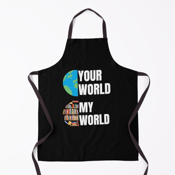 Item preview, Books Lover Your World My World designed and sold by Guess4best.