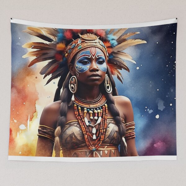 Item preview, Vibrant Masks and Garb: African Cultural Heritage designed and sold by HendAhabib.