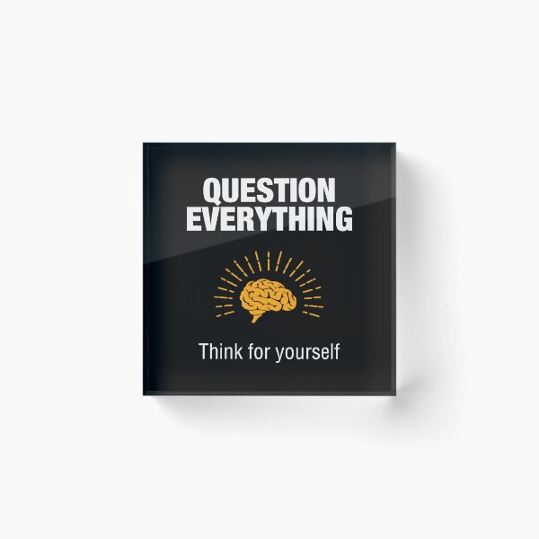 Item preview, Question Everything v2 - Patriot Rebellion on Tyranny designed and sold by -Koleidescope.