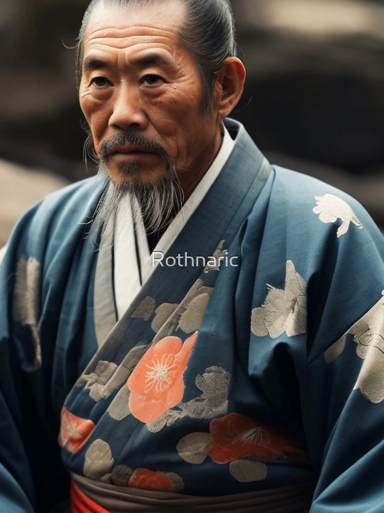 Thumbnail 4 of 4, iPhone Case, Contemplative Reverie | A Samurai's Reflection designed and sold by Rothnaric.