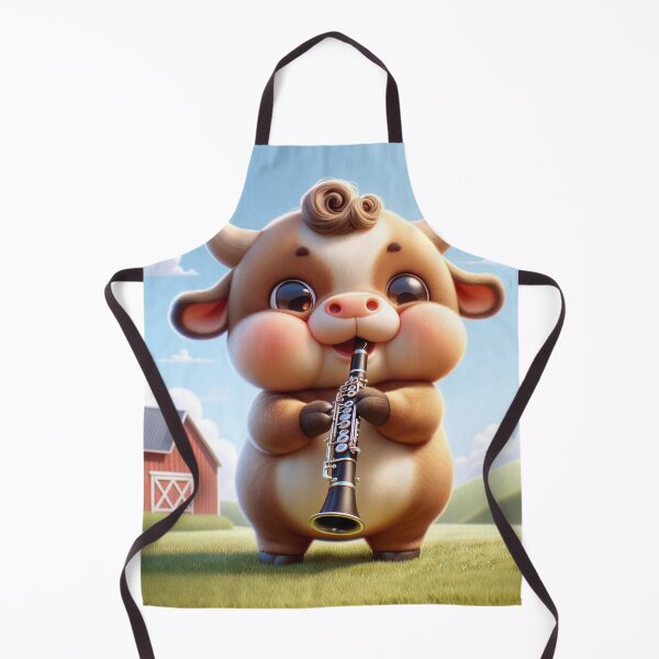 Item preview, Pig playing clarinet designed and sold by Clarinetu.
