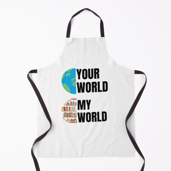 Item preview, Books Lover Your World My World designed and sold by Guess4best.