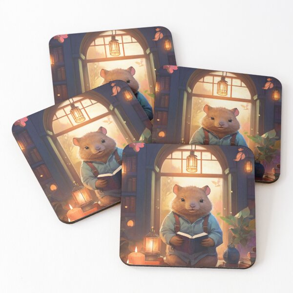 Item preview, My Book Wombat Reading with The Lanterns designed and sold by UBdesign.