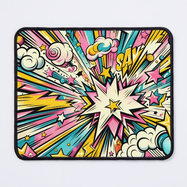 Item preview, Colorful Comic Bang - Retro Pop Art Explosion designed and sold by M-ormin.