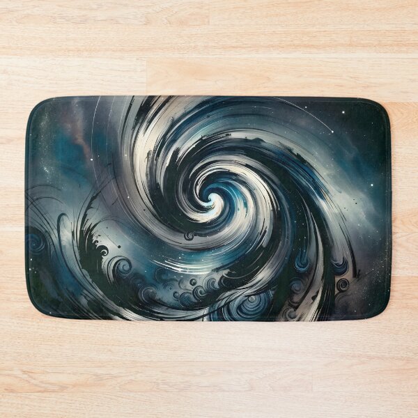 Item preview, Abstract ink Spiral Galaxy designed and sold by Truck Stop One.