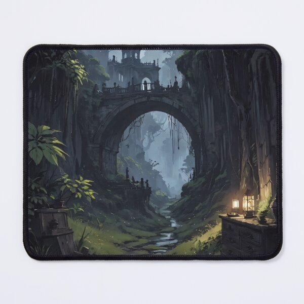 Artikelvorschau, Shadowy Midnight Cascade entworfen und verkauft von DreamBackDrops.