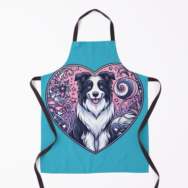 Item preview, Border Collie Black And White Dog smiley Dog Valentine's Balloon designed and sold by CoffeeIsATrip.