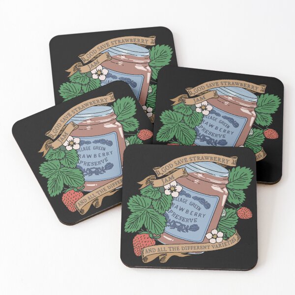 Item preview, God Save Strawberry Jam  designed and sold by tarmacprints.