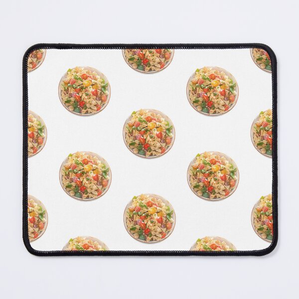 Item preview, Top down view of veggie pasta plate- Food art designed and sold by octoboobs.