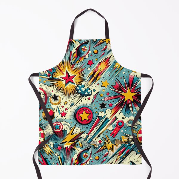Item preview, Galactic Comic Fusion - Retro Space Adventure Design designed and sold by M-ormin.