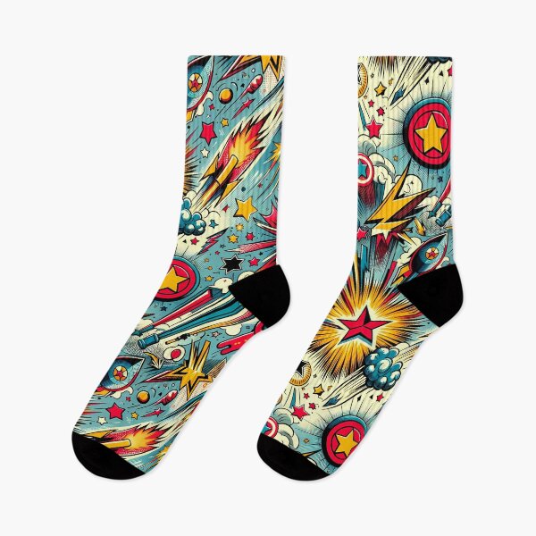 Item preview, Galactic Comic Fusion - Retro Space Adventure Design designed and sold by M-ormin.