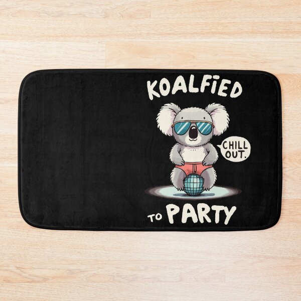 Item preview, Koalified to Party Koala designed and sold by DoodleDashShop.