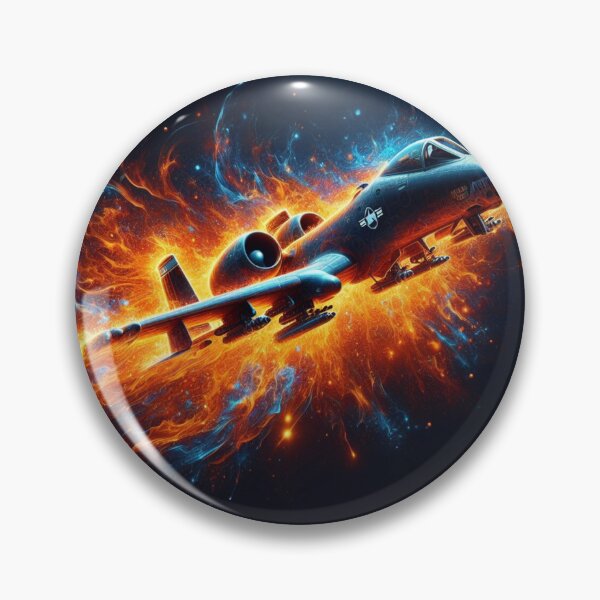 Item preview, A-10 Warthog/Thunderbird blue flame theme designed and sold by BeztProductz.