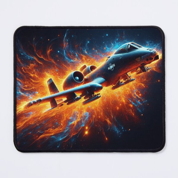 Item preview, A-10 Warthog/Thunderbird blue flame theme designed and sold by BeztProductz.