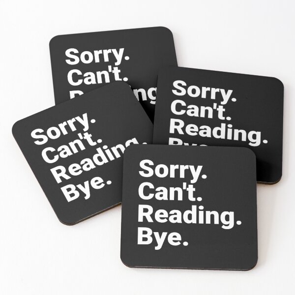 Item preview, Book Lover Sorry Can't Reading Bye Bibliophile  designed and sold by The Junto Shop.