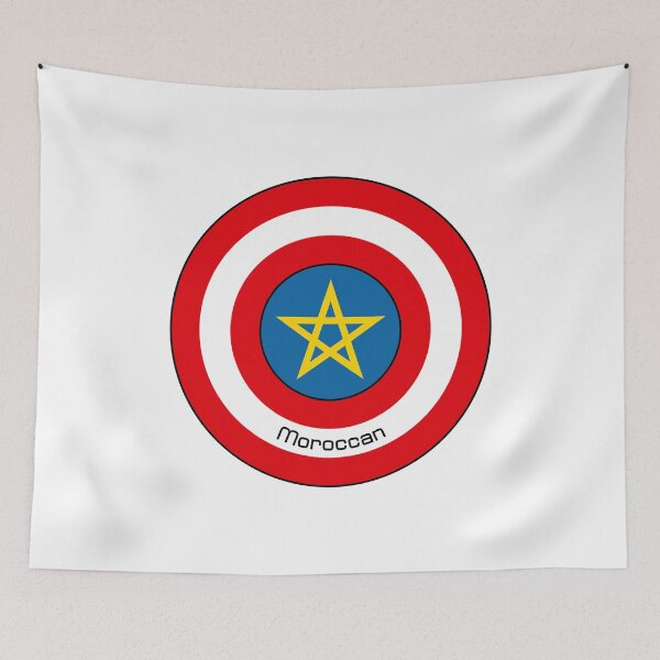 Item preview, Morocco Marrakesh Rabat Casablanca Agadir Islam Muslim Flag designed and sold by PB Mary.