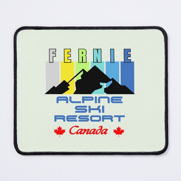 Item preview, Fernie Alpine Resort, Canada. Gift Ideas For The Ski Enthusiast. designed and sold by LindaLG.