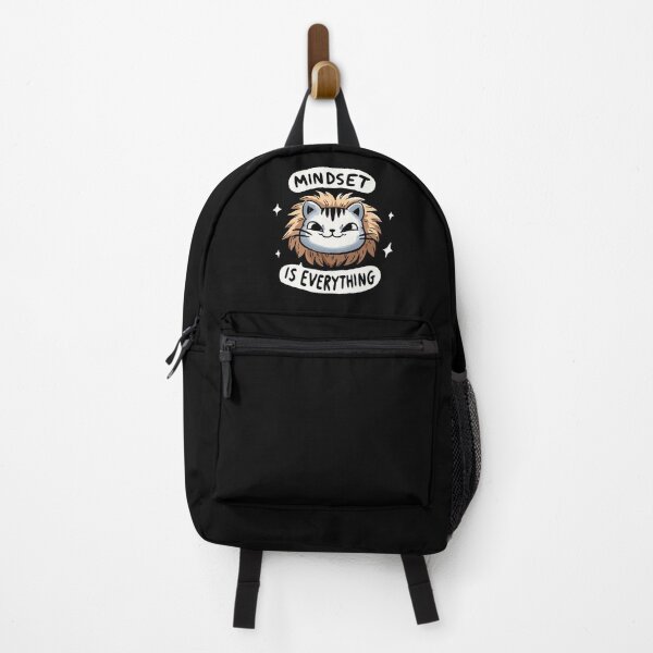 Item preview, Mindset is everything Lion Cat designed and sold by DoodleDashShop.