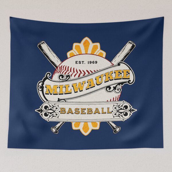 Item preview, Milwaukee Baseball designed and sold by RiffRaffGraffix.