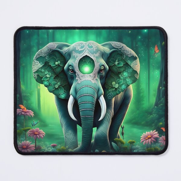 Item preview, Bioluminescent elephant designed and sold by WalterGomes.