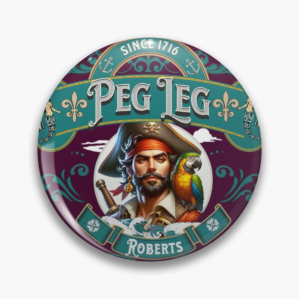 Item preview, Peg Leg Roberts designed and sold by Emeris.
