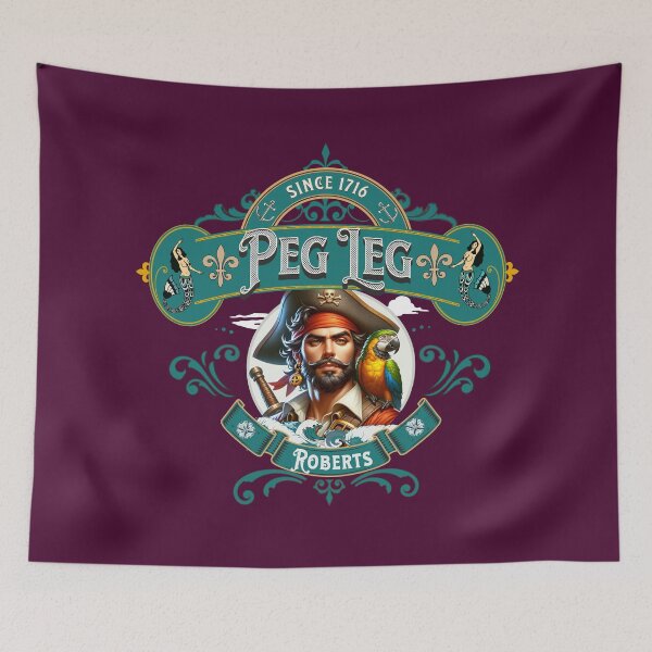 Item preview, Peg Leg Roberts designed and sold by Emeris.