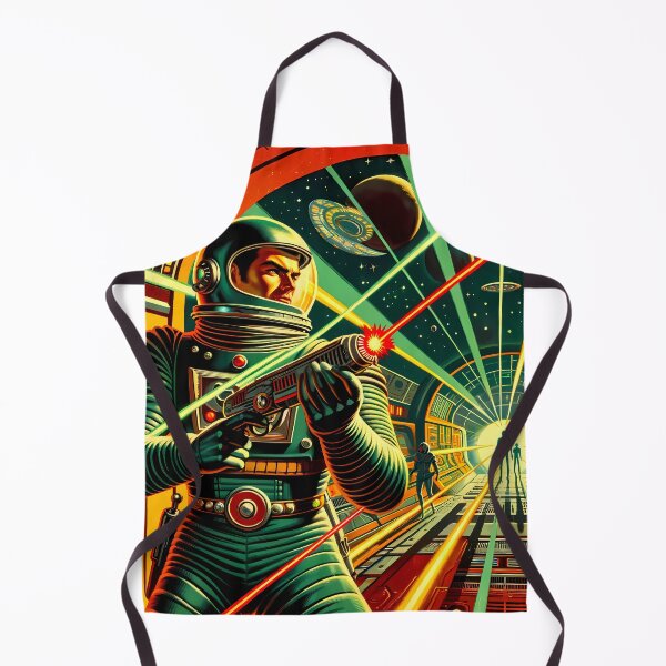 Item preview, Retro Sci Fi Book Cover Art designed and sold by LivingArtClips.