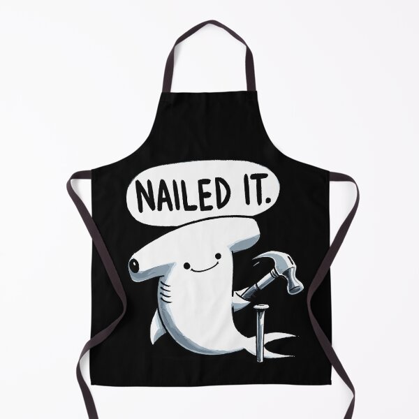 Item preview, Nailed it Hammerhead Shark designed and sold by DoodleDashShop.